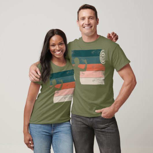 darts pijl gooien dartboard dart t-shirt (Unisex)