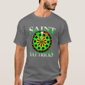 Darts Saint Pet Trick Irish St Patrick's Day T-shirt (Voorkant)