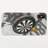 Darts Speler Dartbord 180 Monogram Case-Mate iPhone Case (Achterkant (horizontaal))