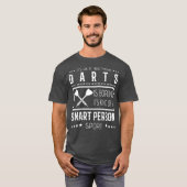 Darts T Shirt - Smart Person Sport (Voorkant volledig)