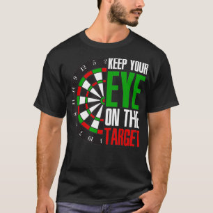 Darts Team - darts-gooien op dartboard T-shirt