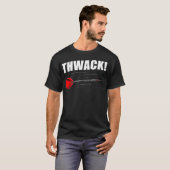 Darts - Thwack Arrow Bullseye - Pub T-shirt (Voorkant volledig)