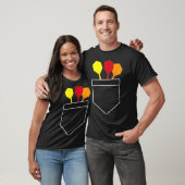 Darts Tip Pijlen Pocket Tshirt (Unisex)
