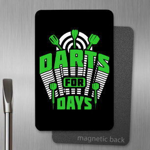 Darts voor dagen - Dart Fan Magneet
