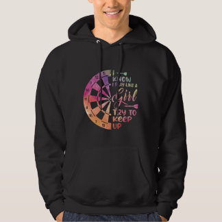 Darts Vrouwen Gift Pijlen Veld Team Speel Als Een Hoodie