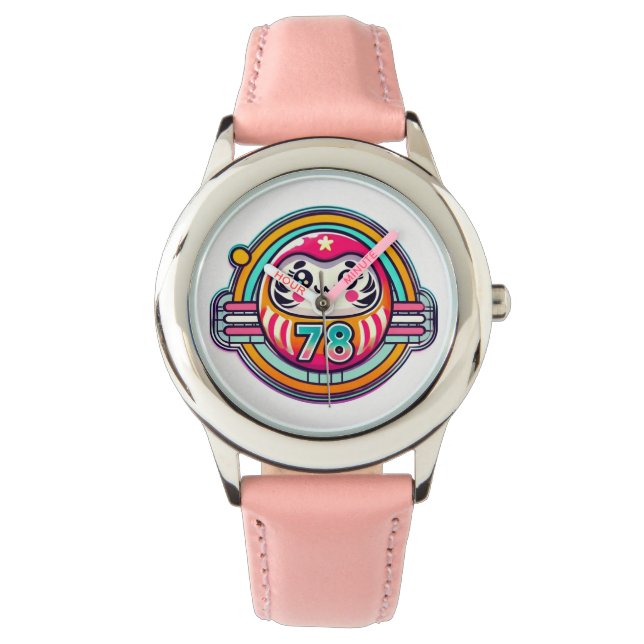 Daruma 78 horloge (Voorkant)
