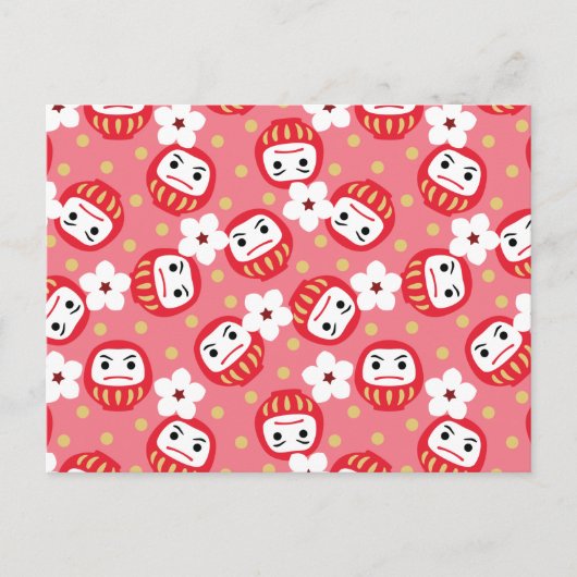 Daruma Briefkaart (Voorkant)