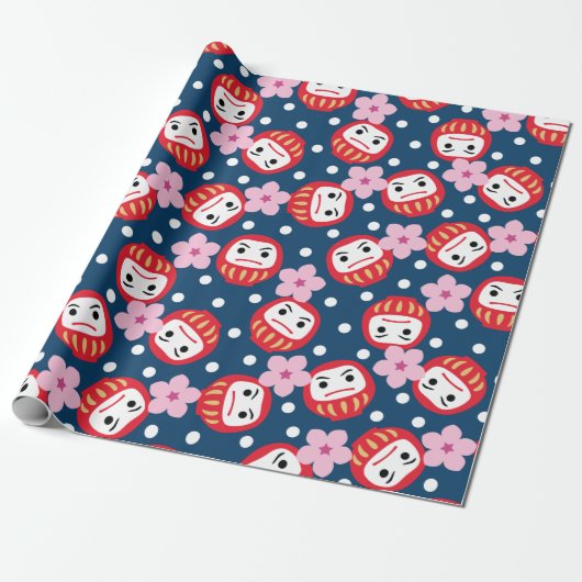 Daruma Cadeaupapier (Uitgerold)