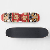 Daruma doll skateboard (Horizontaal)