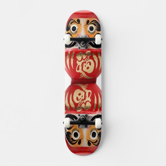 Daruma doll skateboard (Voorkant)