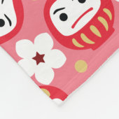 Daruma Fleece Deken (Hoek)