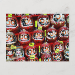 Daruma Good Luck Dolls of Japan Briefkaart