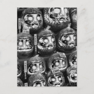 Daruma Good Luck Dolls of Japan Briefkaart