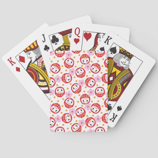 Daruma Pokerkaarten (Achterkant)