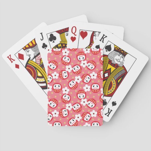 Daruma Pokerkaarten (Achterkant)