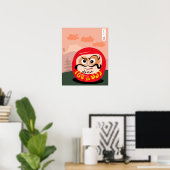 Daruma Poster (Thuiskantoor)