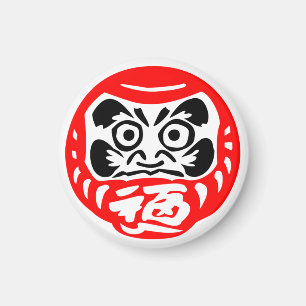 Daruma poupée  Aimants