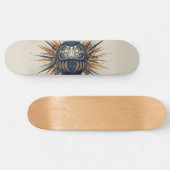 Daruma Skateboard – Japanese Ukiyo-e Inspired Art (Horz)