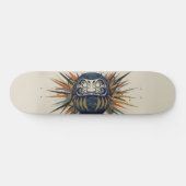 Daruma Skateboard – Japanese Ukiyo-e Inspired Art (Horz)