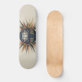 Daruma Skateboard – Japanese Ukiyo-e Inspired Art (Recto)