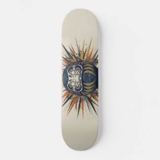 Daruma Skateboard – Japanese Ukiyo-e Inspired Art