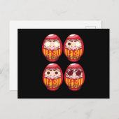 Daruma Sunbril Briefkaart (Voorkant / Achterkant)