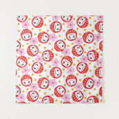 Daruma Wandkleed (Voorkant (horizontaal))