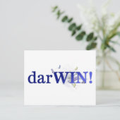 darWIN! Briefkaart (Staand voorkant)