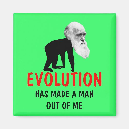 Darwin evolutie magneet (Voorkant)