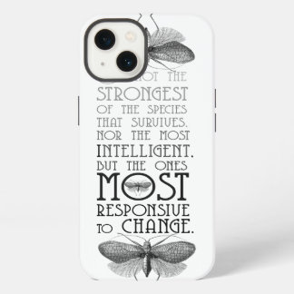Darwin Evolution Quote iPhone 13 Hoesje