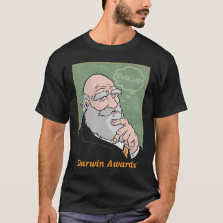 Darwin: Evolve T-shirt - zwart