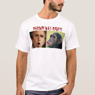 DARWIN HEEFT HET RECHT T-SHIRT