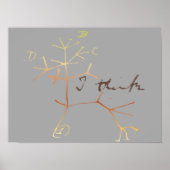 Darwin, ik denk een boom van het leven poster (Voorkant)