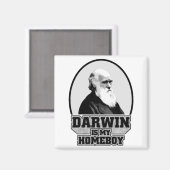 Darwin is mijn homeboy magneet (Voorkant / Achterkant)
