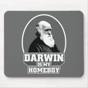 Darwin is mijn homeboy muismat