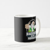 Darwin is mijn homeboy (volledige kleur) koffiemok (Voorkant rechts)
