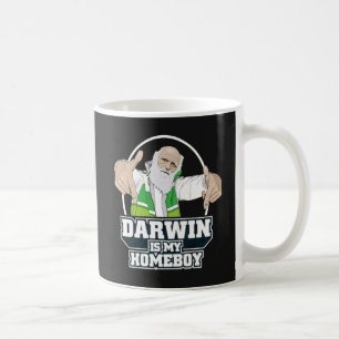 Darwin is mijn homeboy (volledige kleur) koffiemok