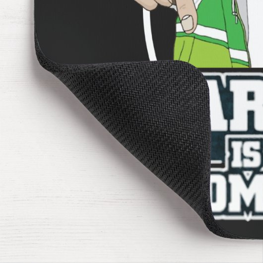 Darwin is mijn homeboy (volledige kleur) muismat (Hoek)