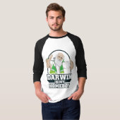Darwin is mijn homeboy (volledige kleur) t-shirt (Voorkant volledig)
