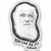 Darwin - je kunt het sticker (Voorkant)