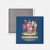 Darwin Magneet (Voorkant / Achterkant)