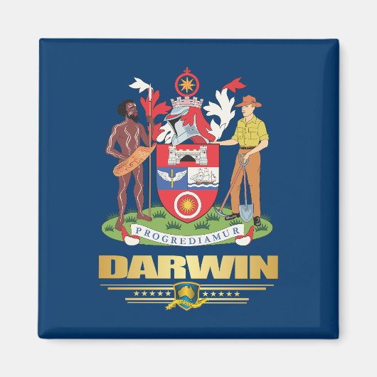 Darwin Magneet (Voorkant)