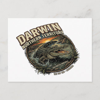 Darwin Noordelijk Territorium Ansichtkaart Feestdagenkaart