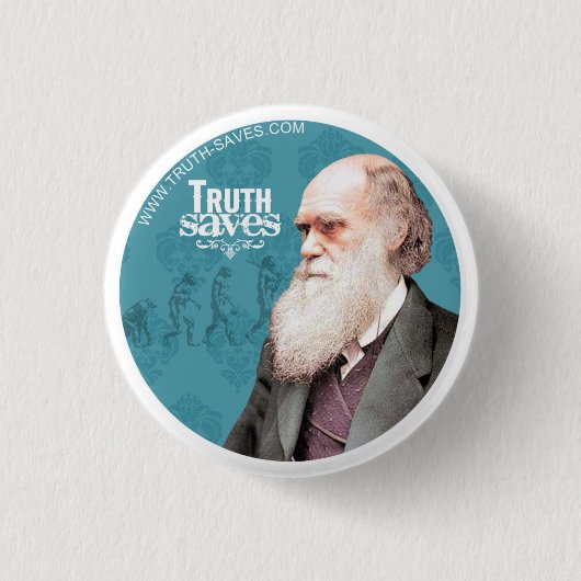 Darwin pin ronde button 3,2 cm (Voorkant)