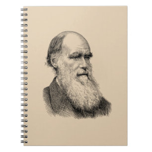 Darwin Portrait Evolution/ Charles Darwin Notitieboek