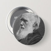 Darwin Portrait Ronde Button 7,6 Cm (Voorkant /achterkant)