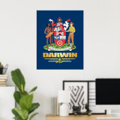 Darwin Poster (Thuiskantoor)
