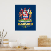 Darwin Poster (Keuken)