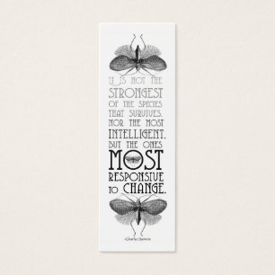 Darwin Quote-profielkaart Mini Visitekaartjes