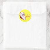 Darwin Ronde Sticker (Tas)